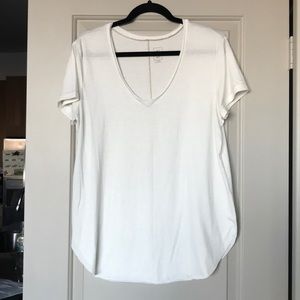 Me to We Curved Hem Tee